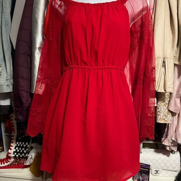 2/$15 Red Lace Dress - Picture 1 of 3
